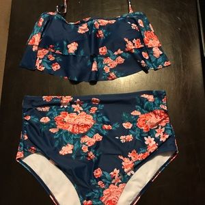 New! High waist swimsuit! Size L TTS!